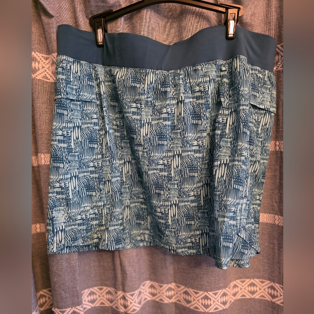 Reel legends active skort Size XLARGE NWT
